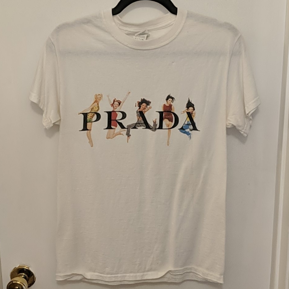 PRADA Spice Girls White T-shirt